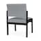 Lesro Lenox Armless Guest Chair, 22.5 in W 24.5 in L 32 in H LS1102 - alternate 2